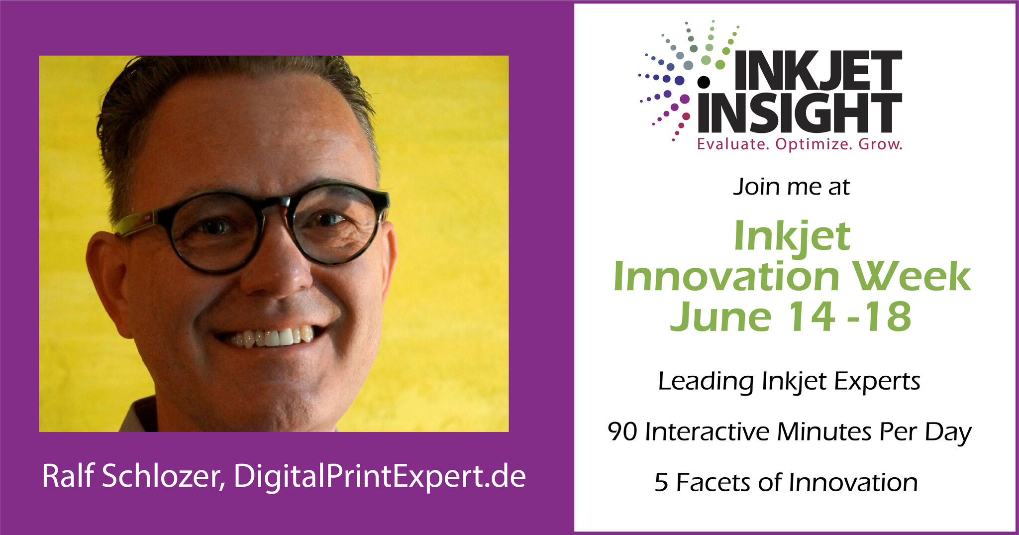 Inkjet Insight: Inkjet Innovation Week - Ask the digitalprintexpert.de